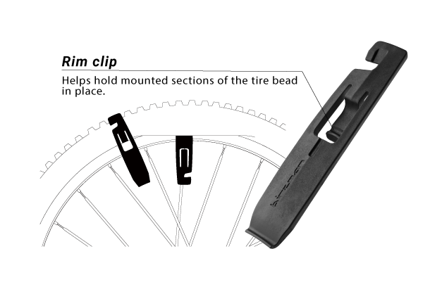 Birzman Tubeless Dækjern Sæt Af 3 Stk 4 Birzman Tubeless Dækjern Sæt Af 3 Stk - Billede 2