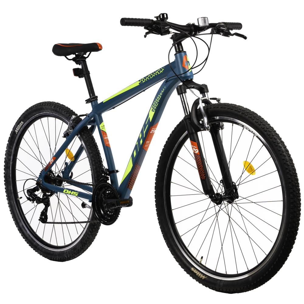 Devron DHS Terrana 29" MTB Cykel 21 Gear, Grøn 4 Devron DHS Terrana 29" MTB Cykel 21 Gear, Grøn - Billede 2