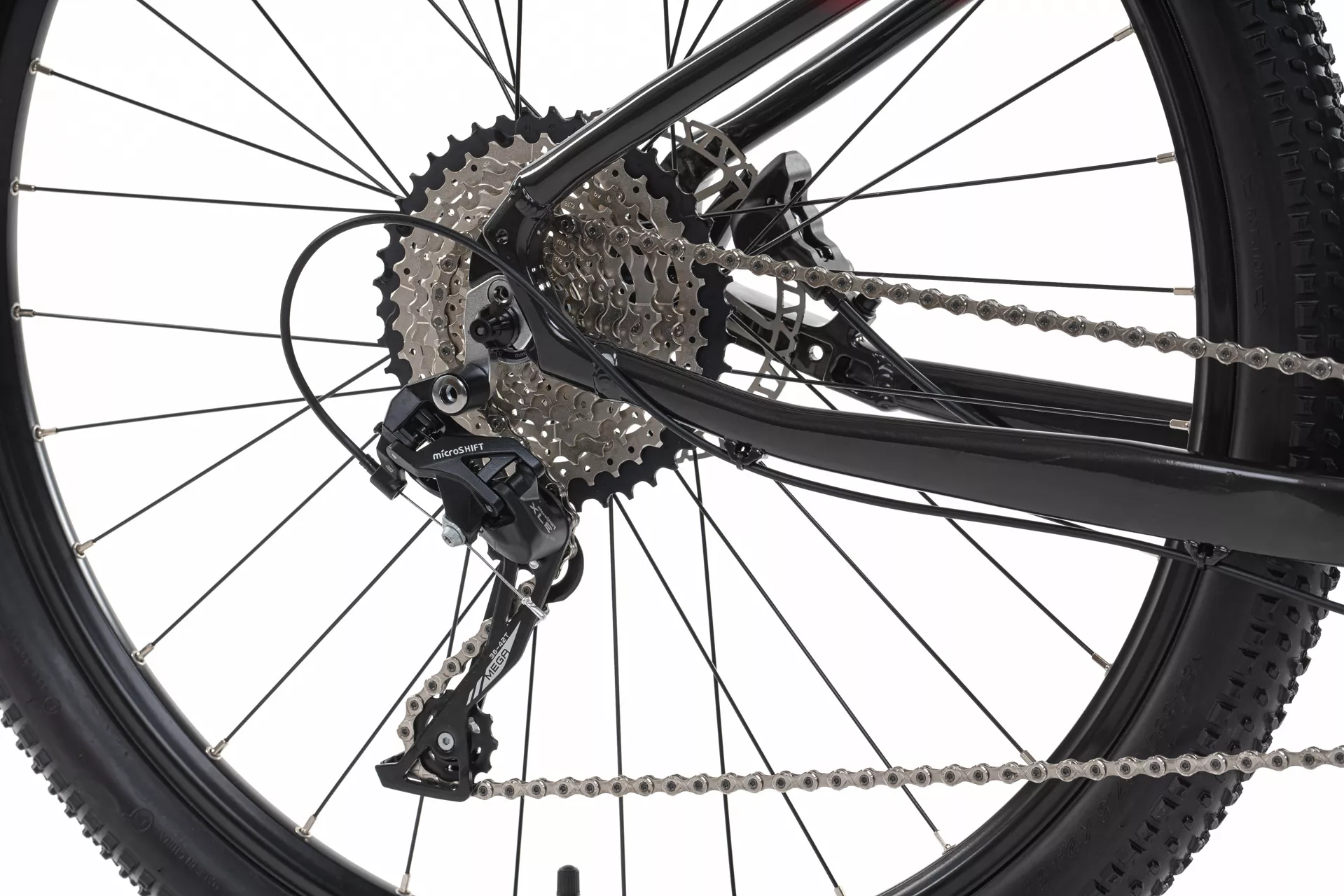 LEVIT DRACO 27,5 EVO 15,5" MTB Sort/ Rød - Billede 7