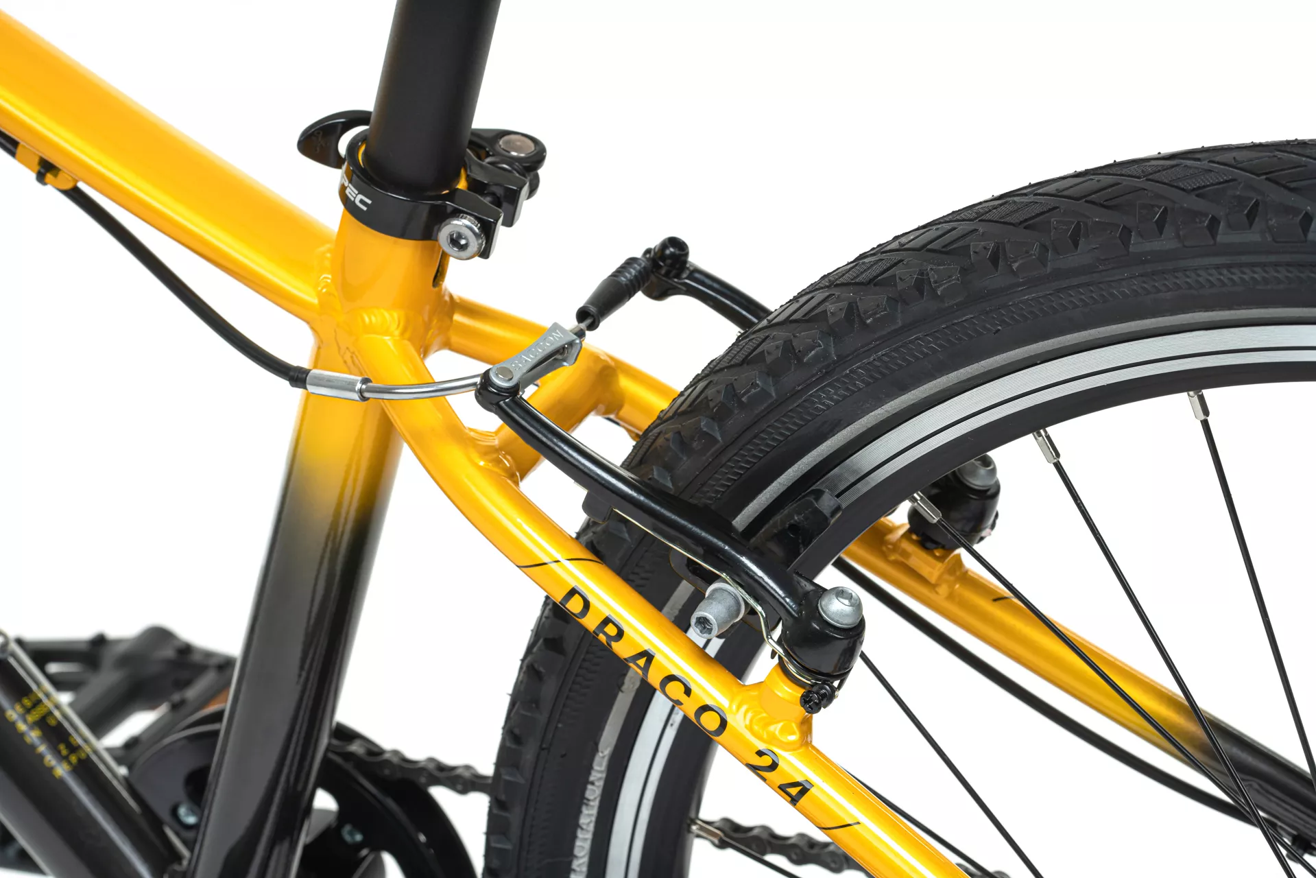 LEVIT DRACO 24 EVO MTB, Sort/ Gul - Billede 9