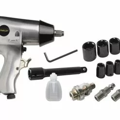 Stanley Trykluft Slagnøglesæt 1/2'' Med 17 Dele -M-Wave Butik Stanley Trykluft Slagnoeglesaet 12 1621933827 01