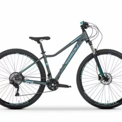 TABOU 29" WIZZ 4.0 MTB 2x10, Steel/ Mint/ Blå