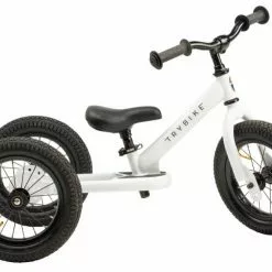 Trybike Balance / Løbecykel 3 Hjul Hvid
