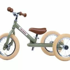 Trybike Balance / Løbecykel 3 Hjul Vintage Grøn -M-Wave Butik Trybike Balance Loebecykel 3 Hjul V 1547637114 02
