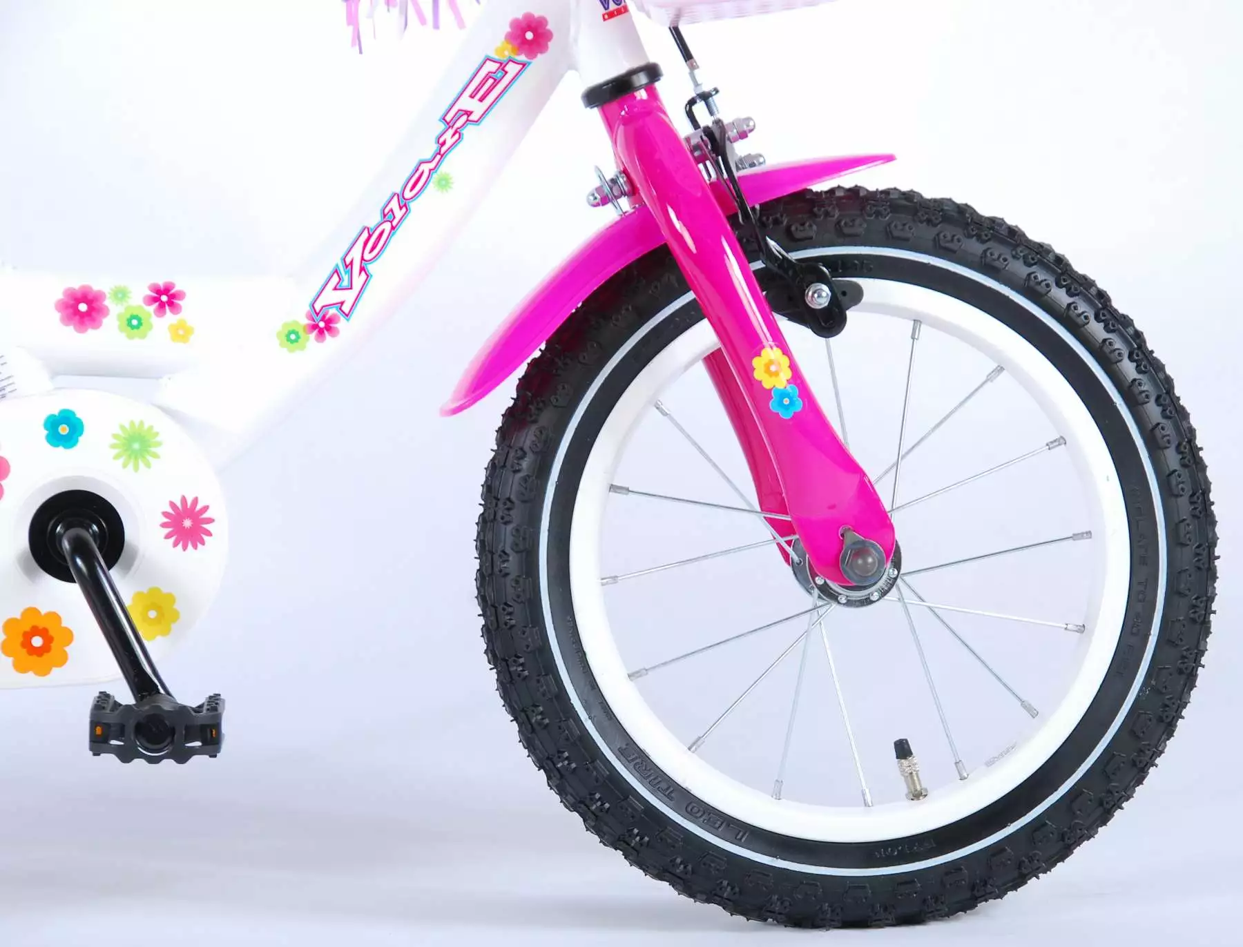 Volare Ashley 14" Pigecykel Med Støttehjul 6 Volare Ashley 14" Pigecykel Med Støttehjul - Billede 4