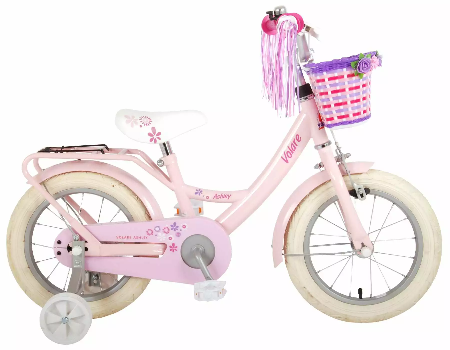 Volare Ashley Pigecykel 14" Pink 3 Volare Ashley Pigecykel 14" Pink