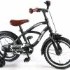 Volare Black Cruiser 14" Drengecykel Med Støttehjul -M-Wave Butik Volare Black Cruiser 14 drengecykel 1581516753