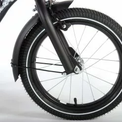 Volare Black Cruiser 16" Drengecykel Med Støttehjul -M-Wave Butik Volare Black Cruiser 16 drengecykel 1534413378 03