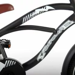 Volare Black Cruiser 16" Drengecykel Med Støttehjul -M-Wave Butik Volare Black Cruiser 16 drengecykel 1534413378 07