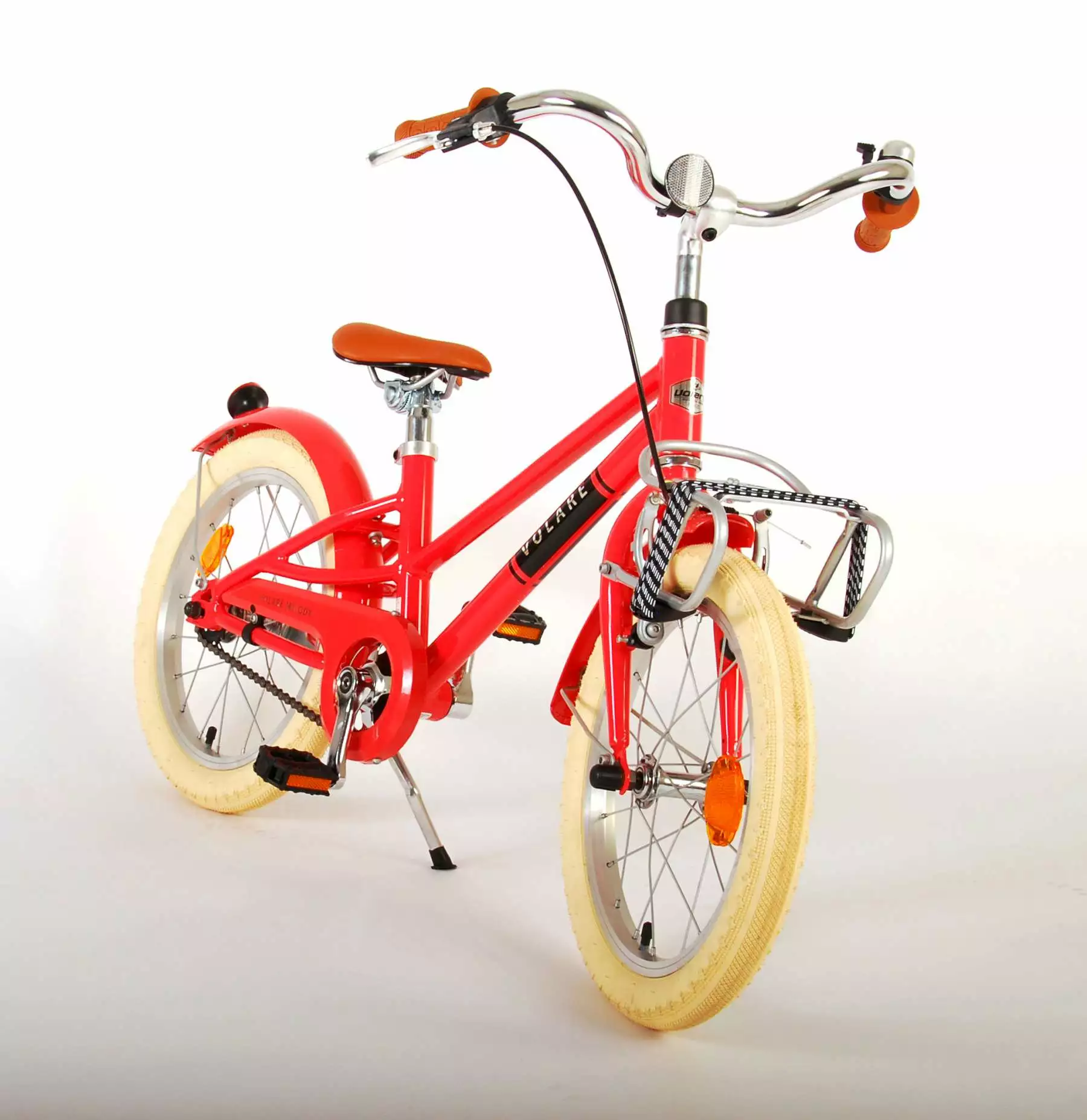 Volare Melody 16" Børnecykel Koral Rød 5 Volare Melody 16" Børnecykel Koral Rød - Billede 3