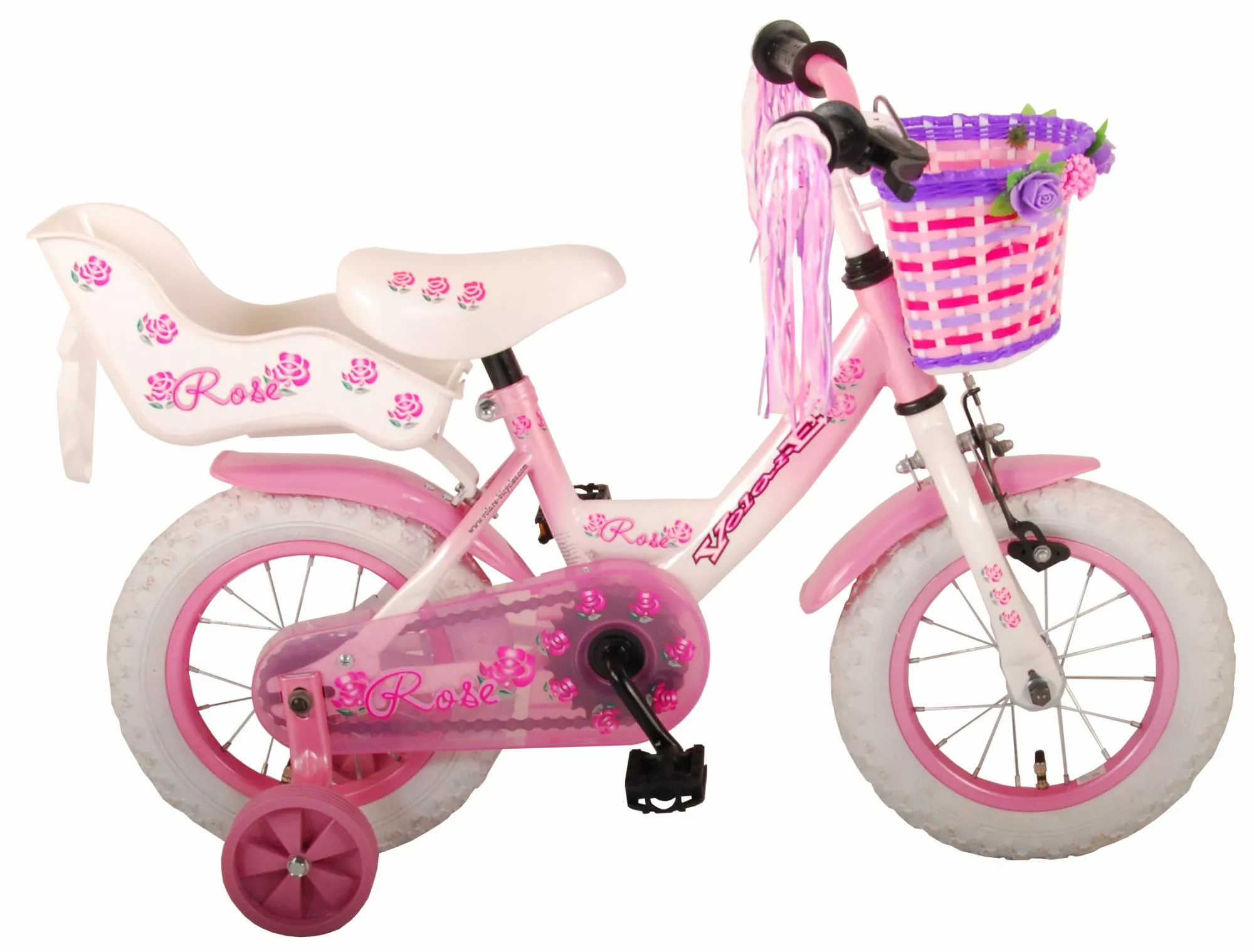 Volare Rose 12" Børnecykel Lyserød 3 Volare Rose 12" Børnecykel Lyserød