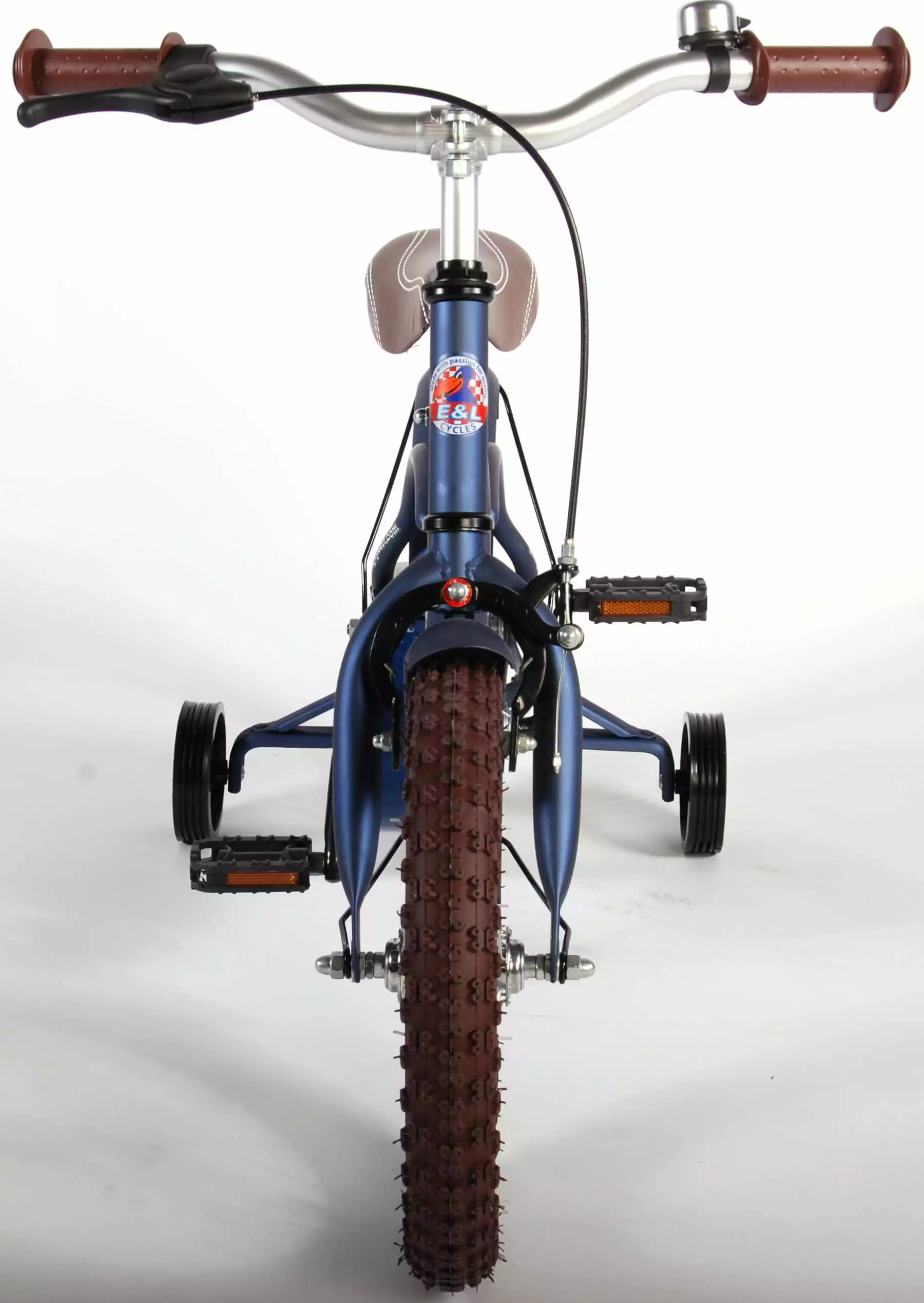 Volare Blue Cruiser 14" Drengecykel Med Støttehjul 5 Volare Blue Cruiser 14" Drengecykel Med Støttehjul - Billede 3