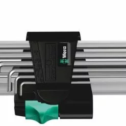 Wera 950/9 Unbrakonøgle Sæt Stelforkromet