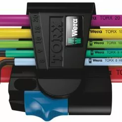 Wera 967/9 Torxnøgle Sæt Kompakt Multicolor