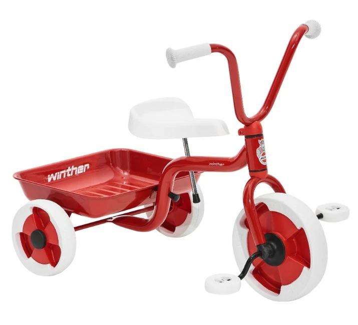 Winther Trehjulet Den Originale Rød/hvid 3 Winther Trehjulet Den Originale Rød/hvid